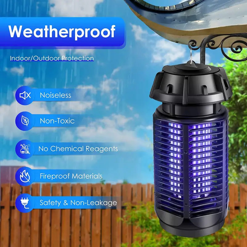 Lampada Anti-Zanzare UV Ricaricabile