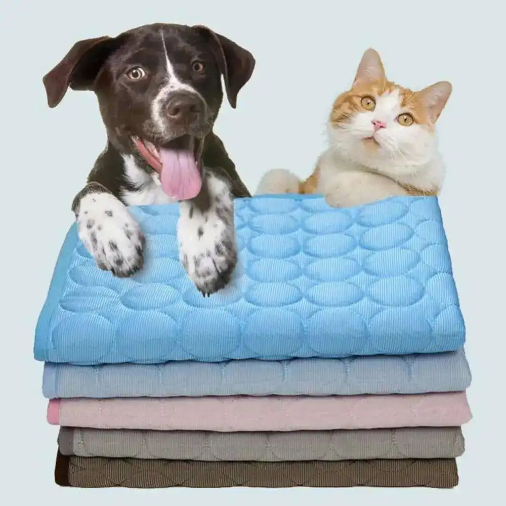 Tappetino Refrigerante per Cani XL- Effetto Ghiaccio, Lavabile, Anti-Graffio